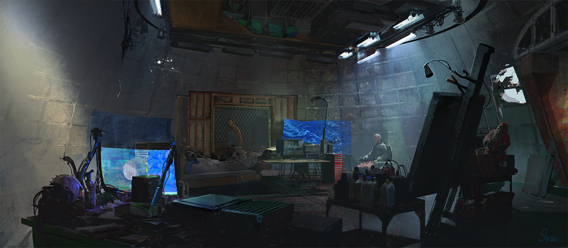 Illustration for article titled Logan's Forlorn Future Comes to Life in This Stunning Concept Art